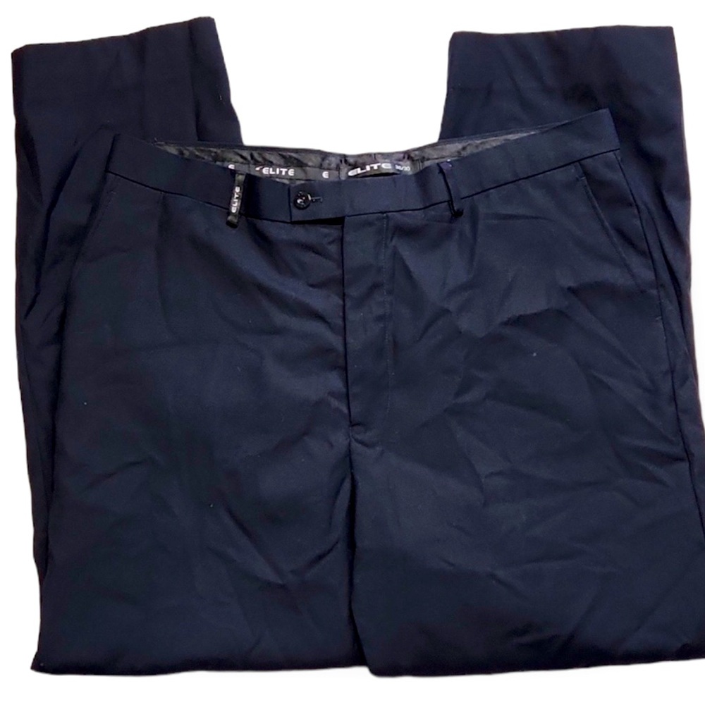 Elite black men's dress pants 38/30